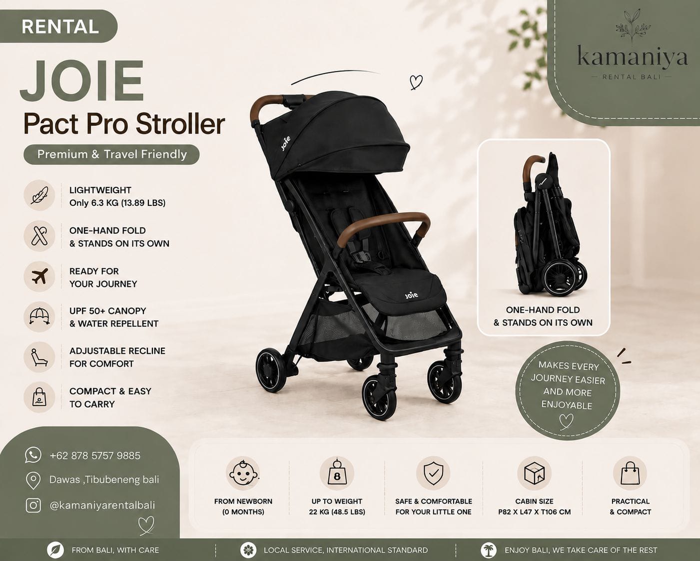 JOIE Pact Pro Stroller