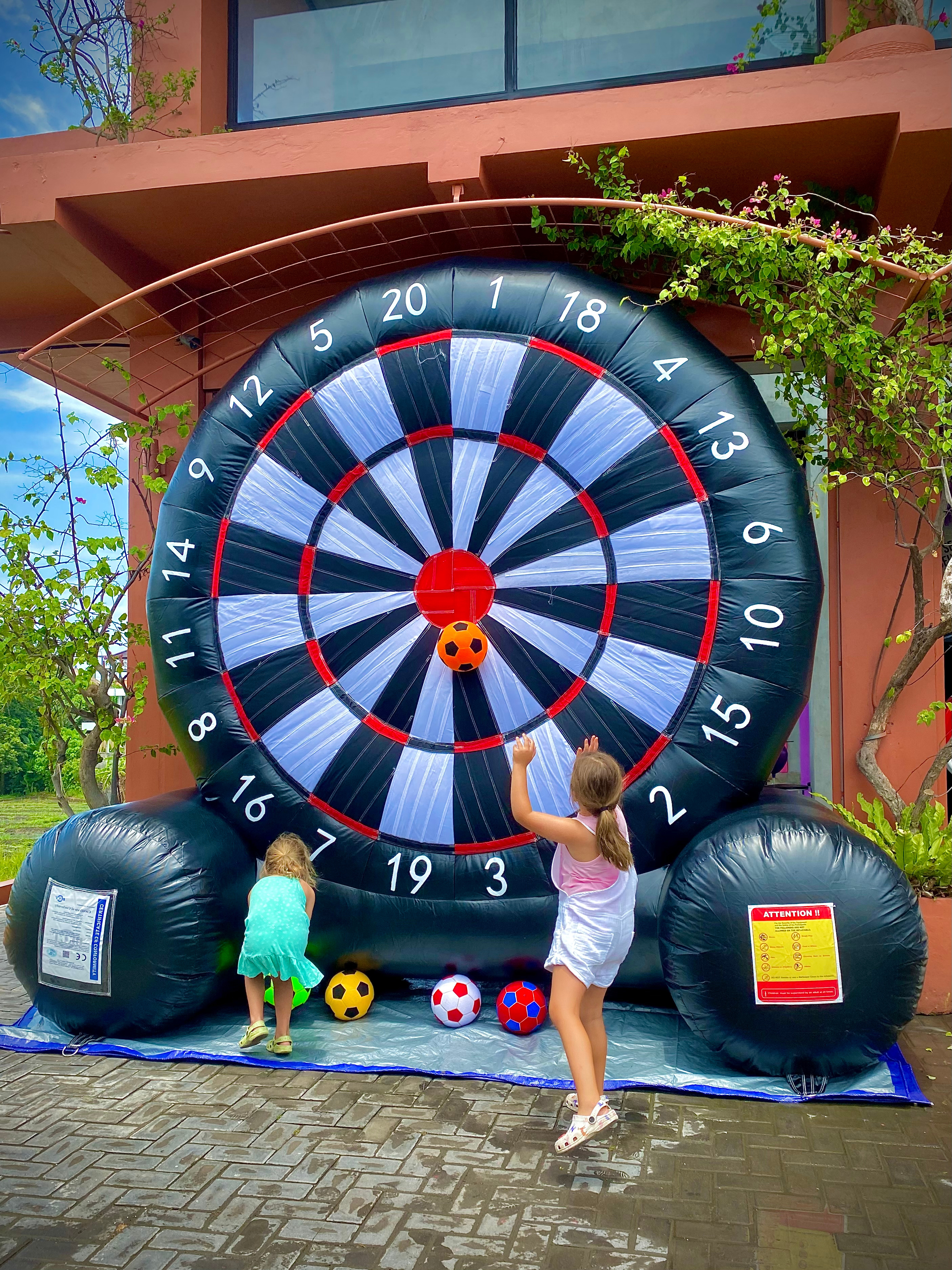 Giant Football Dart Board