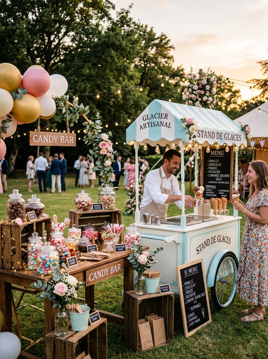 Candy Bar & Ice Cream Stand