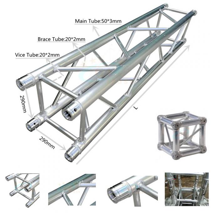 Aluminium Rig Truss — 1 Meter Section