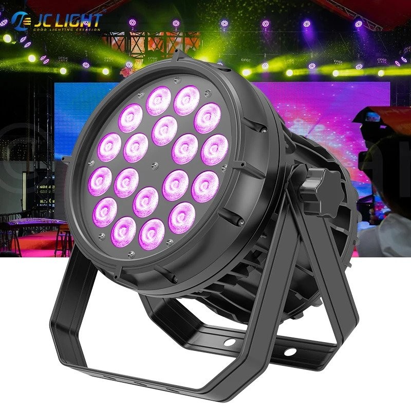 LED PAR RGBW — 18x10W Waterproof Wash Light