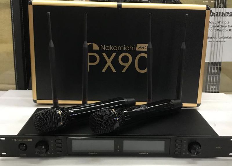 Nakamichi PX90 — Dual Wireless Microphone System