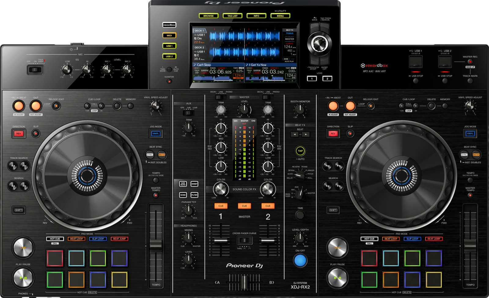 Pioneer XDJ-RX2 — 2-Channel Performance DJ System