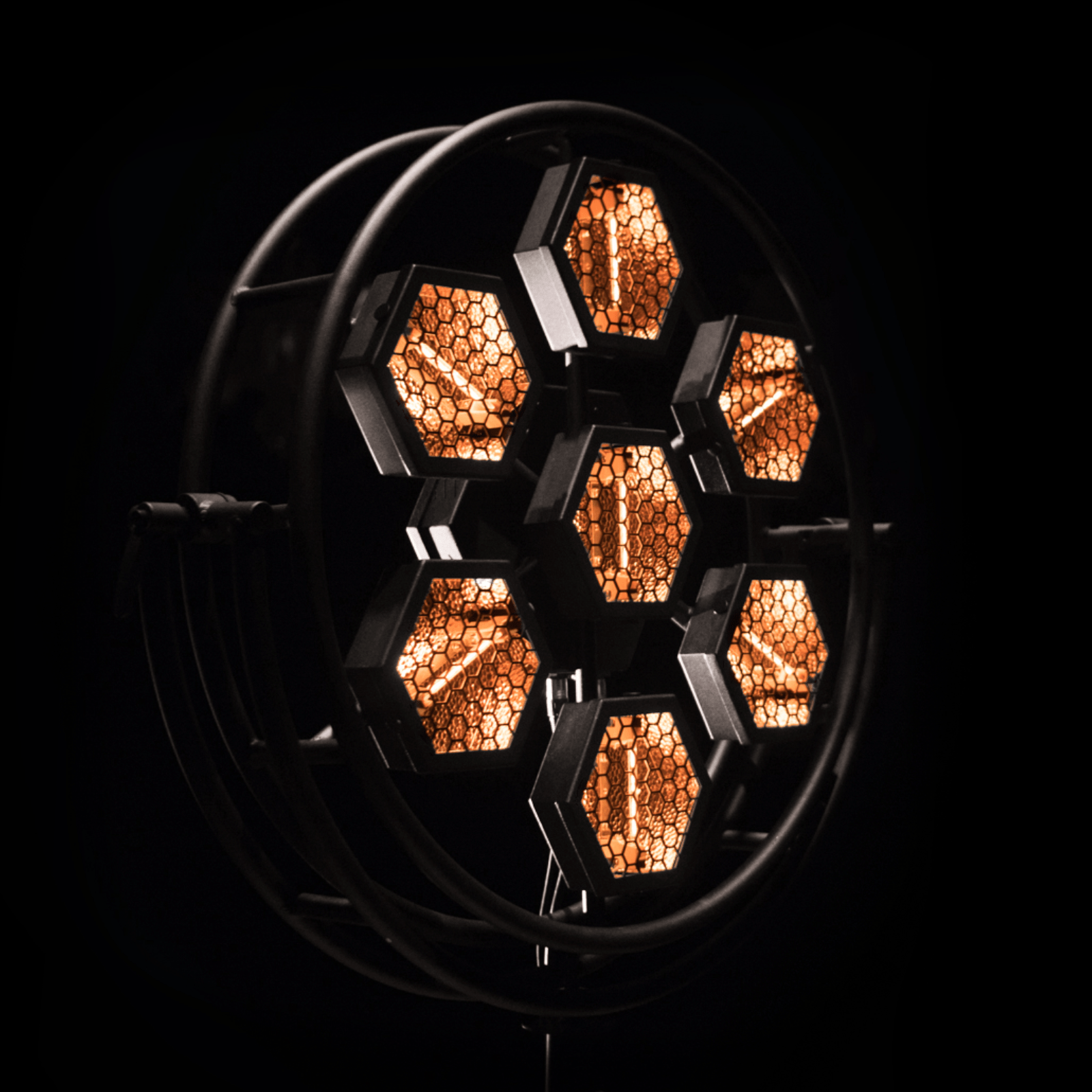 PORTMAN — Retro 7x60W Tungsten Light