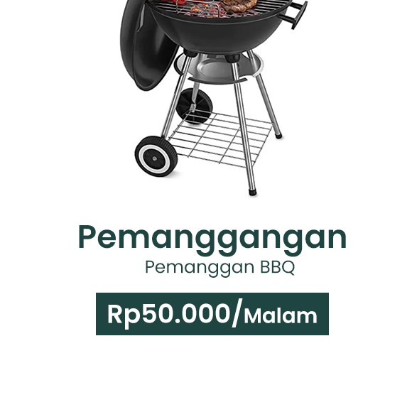 Charcoal BBQ · Pemanggangan