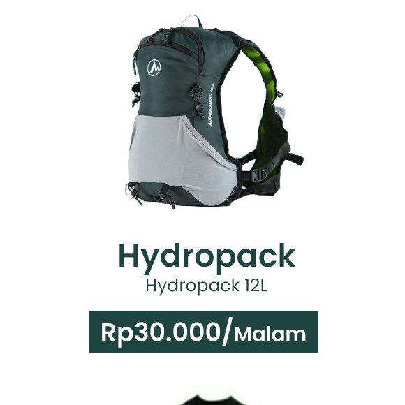 Hydration Pack 12 L · Hydropack 12L