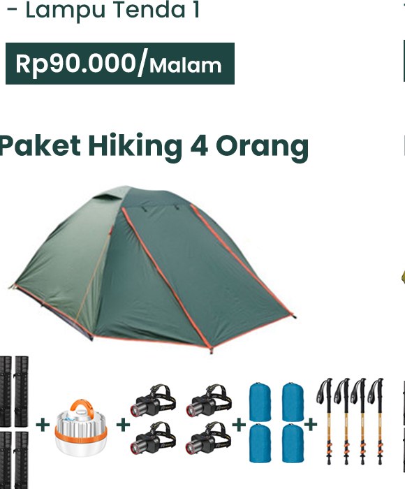 Hiking Pack — 4 People